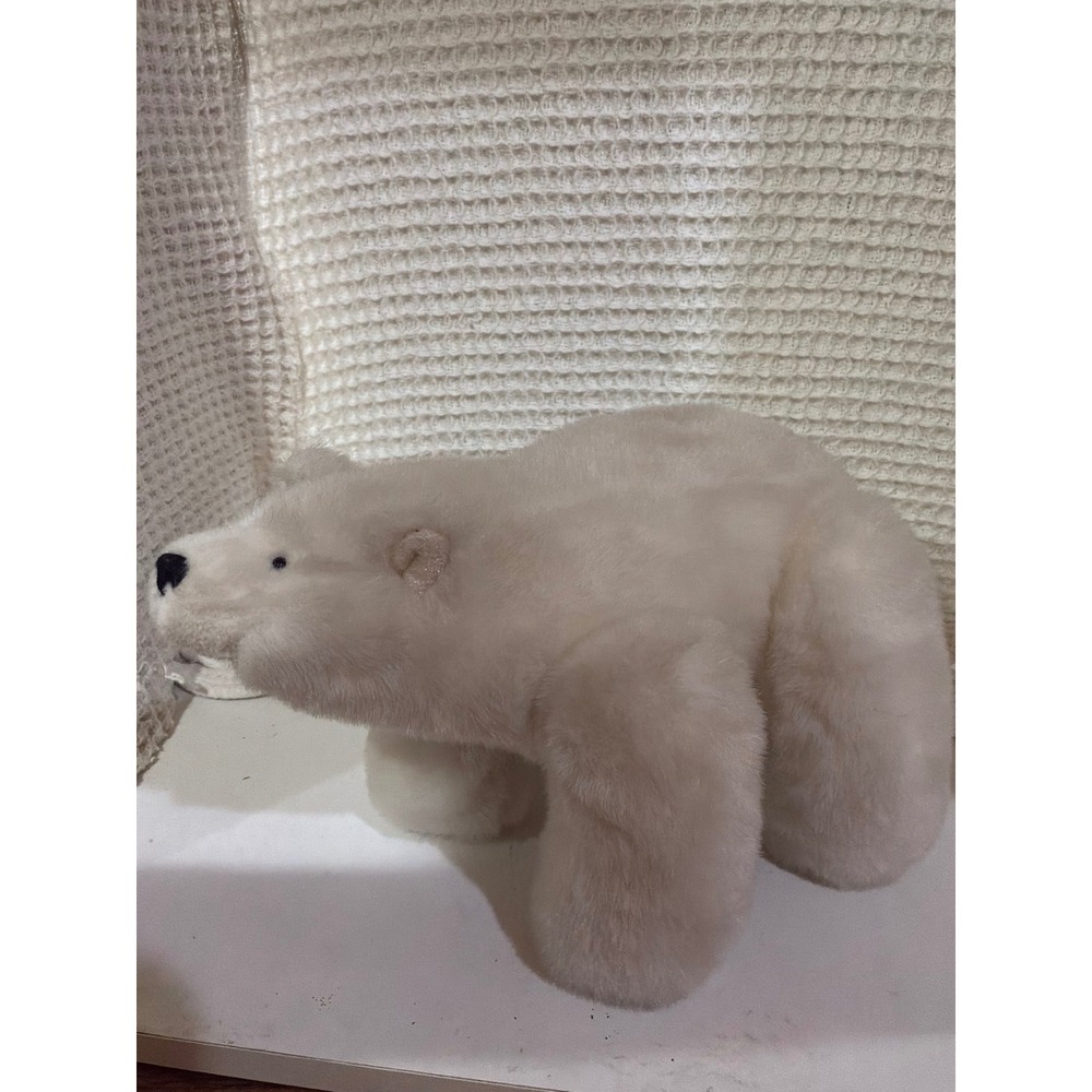 Wintercore Unisex Snowbabies Department 56 Polar Bear Plush Small White